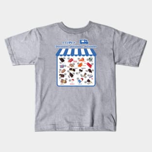 Ice Cream Truck Menu Kids T-Shirt